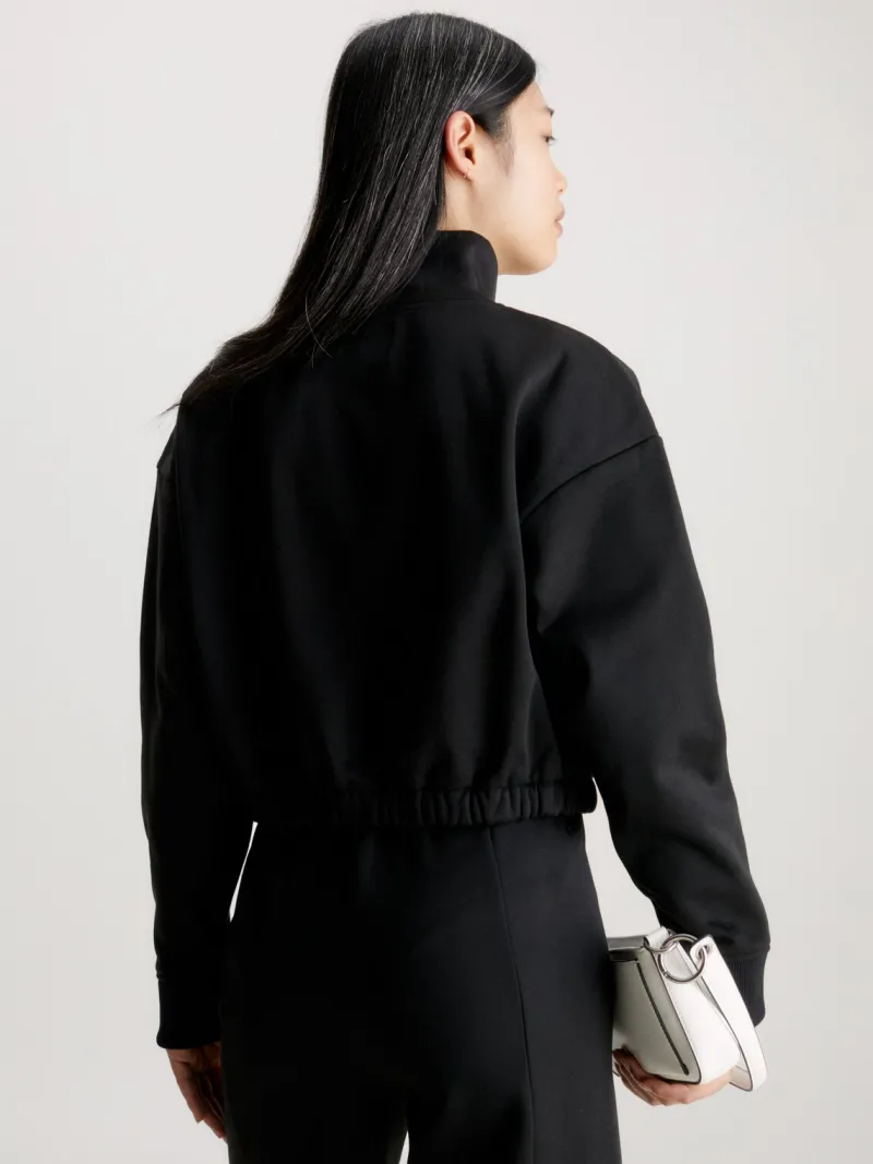 Calvin Klein Jeans Pullover & Sweatshirts*WAIST DRAWCORD ROLLNECK Black