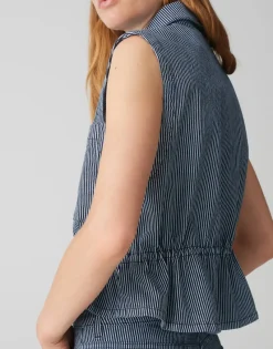 Opus Westen*Walea mid striped blue