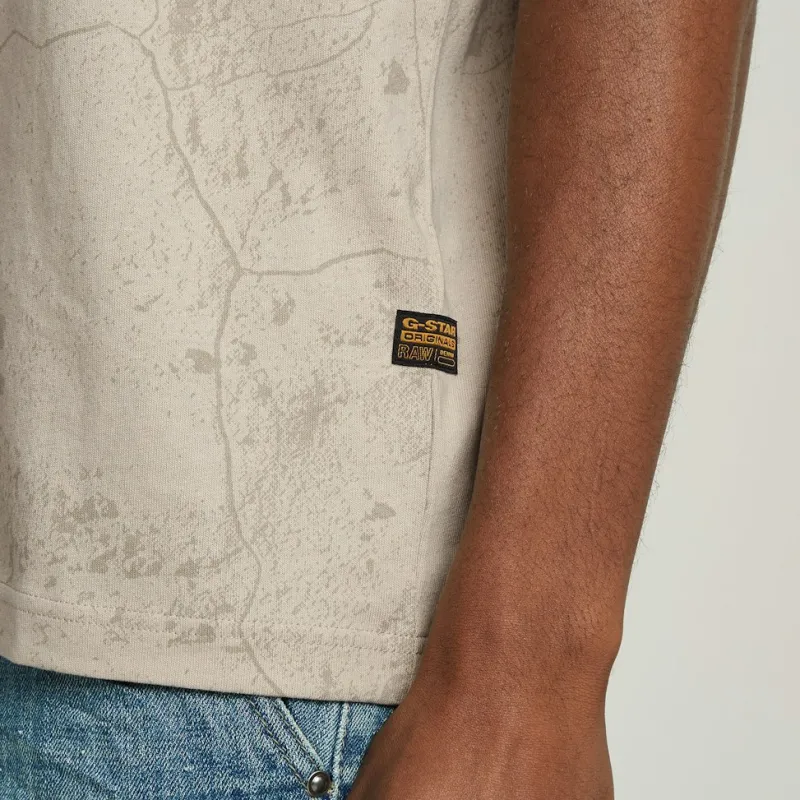 G-star Raw Shirts*Wash ao r t dk brick concrete