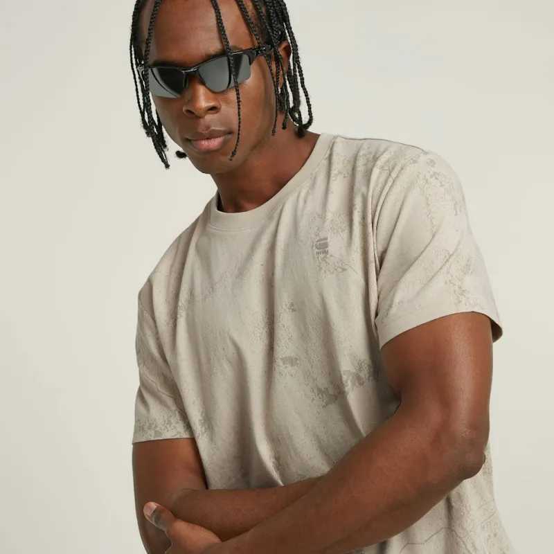 G-star Raw Shirts*Wash ao r t dk brick concrete