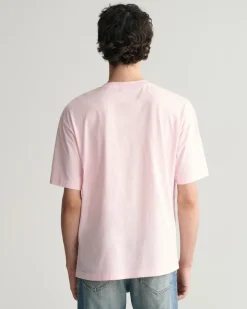 Gant Shirts|Big Boys*Washed Graphic T-Shirt california pink