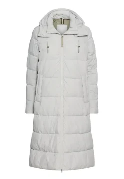 Camel Active Jacken*Wasserabweisender Mantel mit abnehmbarer Kapuze Silver