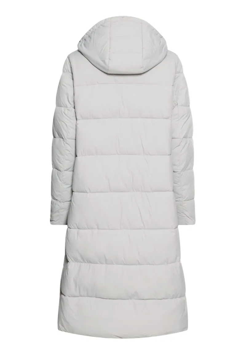 Camel Active Jacken*Wasserabweisender Mantel mit abnehmbarer Kapuze Silver