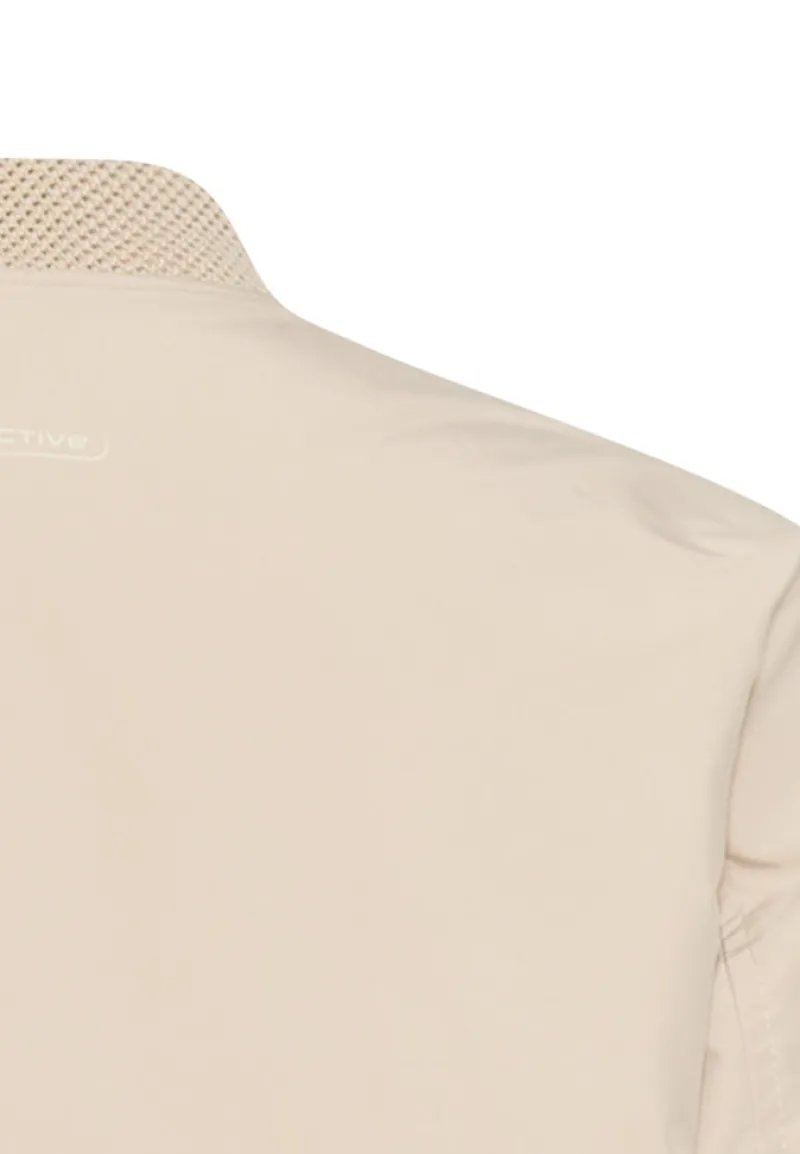 Camel Active Jacken*Wasserabweisender Mantel mit verstellbarer Kapuze und Stehkragen oak