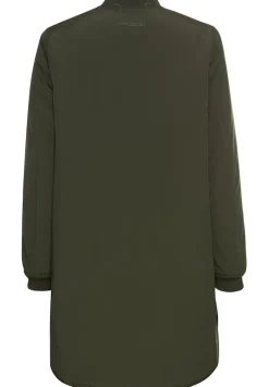 Camel Active Jacken*Wasserabweisender Mantel mit verstellbarer Kapuze und Stehkragen Forest Night