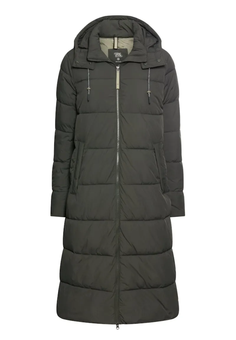 Camel Active Jacken*Wasserabweisender Mantel mit abnehmbarer Kapuze Forest Night
