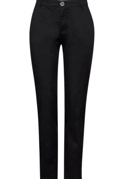 Street One Hosen*Weiche Chino Black