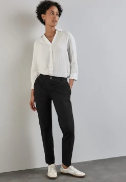 Street One Hosen*Weiche Chino Black