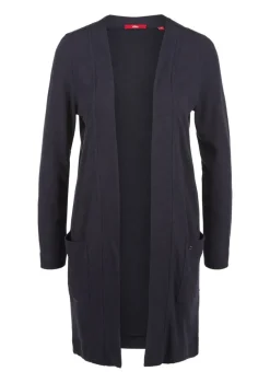 s.Oliver Pullover & Sweatshirts*Weicher Cardigan aus Jersey Blau