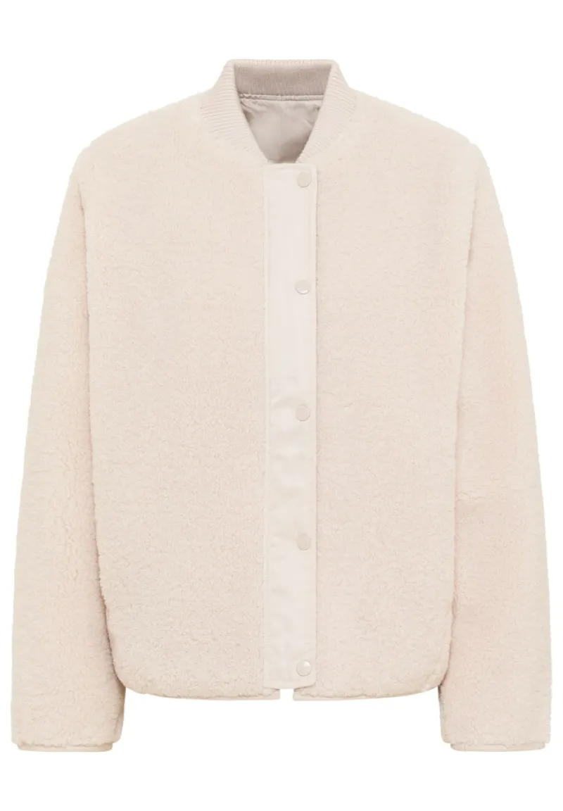 Cecil Jacken*Wendbarer Blouson teddy vanilla white