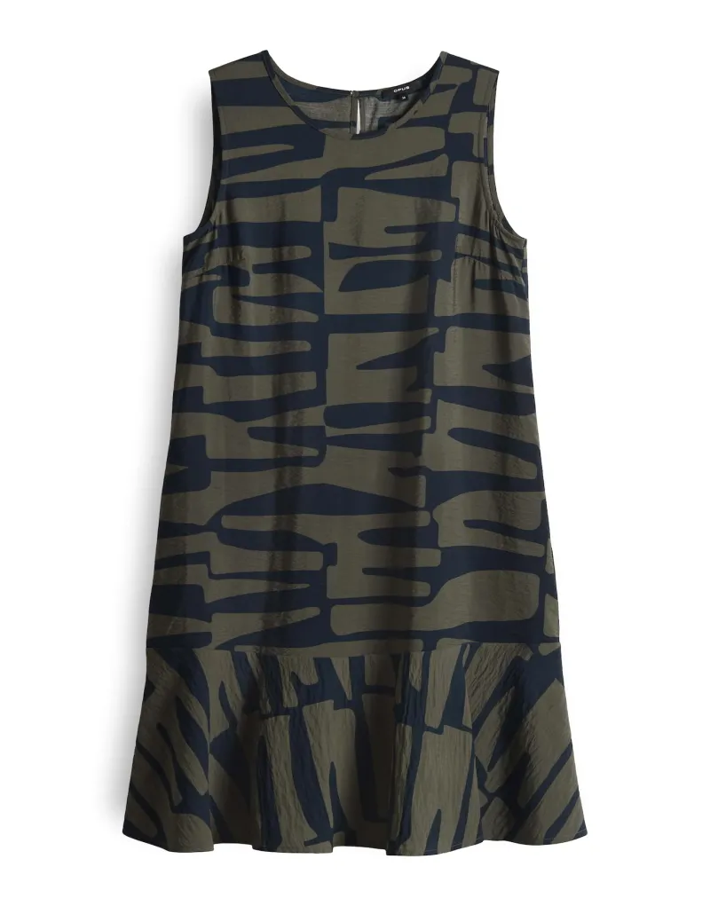 Opus Kleider*Wenola jungle olive leaf