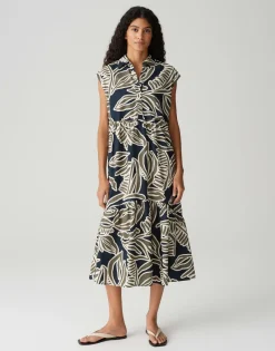 Opus Kleider*Werisa tropical olive leaf