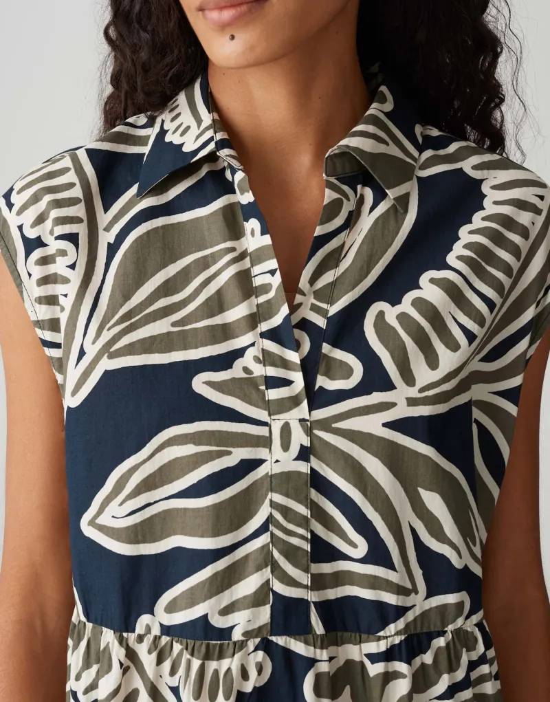 Opus Kleider*Werisa tropical olive leaf