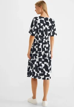 Street One Kleider*Wickelkleid dark vintage blue