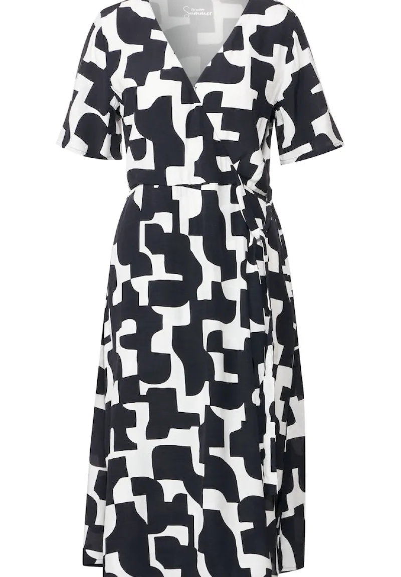 Street One Kleider*Wickelkleid dark vintage blue