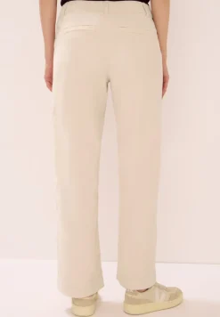 Cecil Hosen*Wide Leg Cordhose oat milk beige