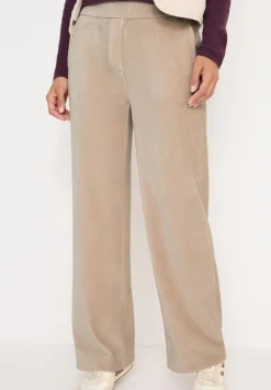 Cecil Hosen*Wide Leg Cordhose silvery beige