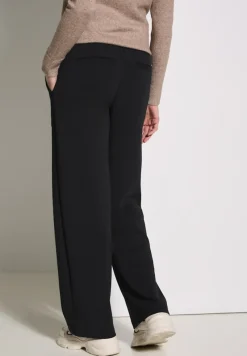 Cecil Hosen*Wide Leg Hose Black