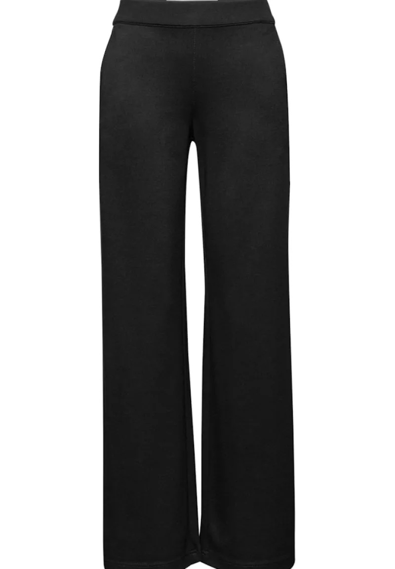 STREET ONE STUDIO Hosen*Wide Leg Hose Black
