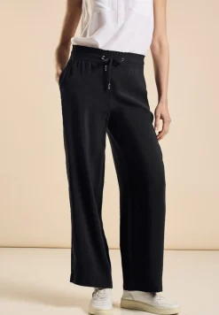 Street One Hosen*Wide Leg Hose Black