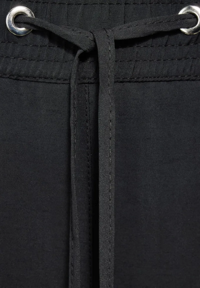 Street One Hosen*Wide Leg Hose Black