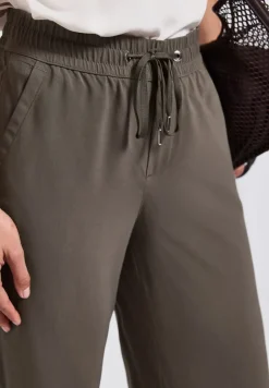 Street One Shorts*Wide Leg Hose nomad brown