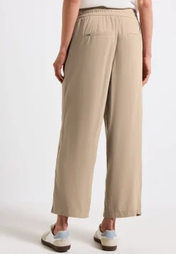 Street One Shorts*Wide Leg Hose safari beige