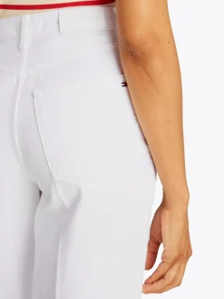Tommy Hilfiger Jeans*WIDE LEG HW A CLR th optic white