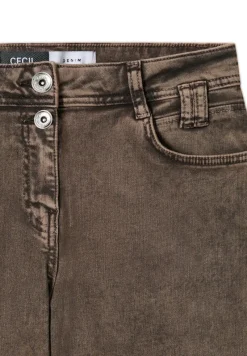 Cecil Jeans*Wide Leg Jeans chocolate mousse