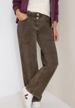 Cecil Jeans*Wide Leg Jeans chocolate mousse