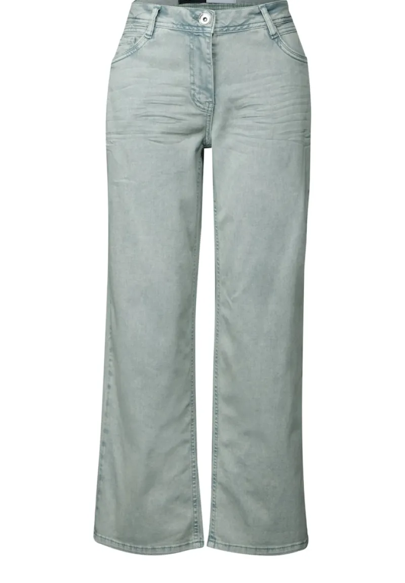 Cecil Hosen*Wide Leg Jeans cool salvia green