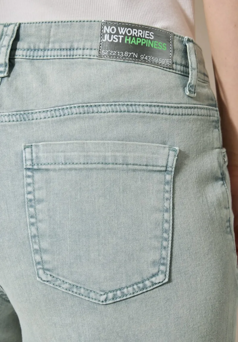 Cecil Hosen*Wide Leg Jeans cool salvia green