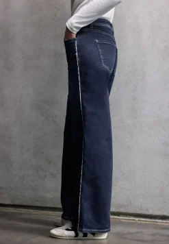 STREET ONE STUDIO Jeans*Wide Leg Jeans dark blue washed