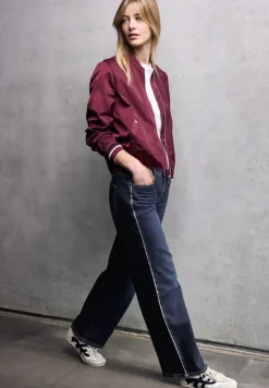 STREET ONE STUDIO Jeans*Wide Leg Jeans dark blue washed