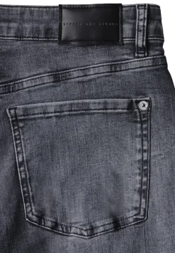 STREET ONE STUDIO Jeans*Wide Leg Jeans dark grey soft washed