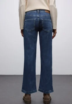 Street One Jeans*Wide Leg Jeans indigo washed