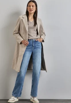 Street One Jeans*Wide Leg Jeans light blue authentic wash