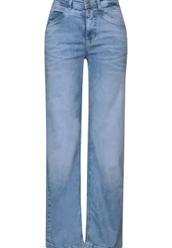 Street One Jeans*Wide Leg Jeans light blue washed