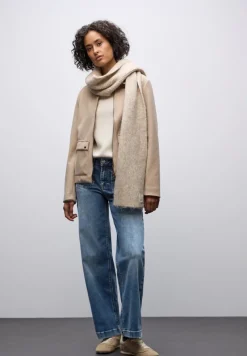 Street One Jeans*Wide Leg Jeans medium blue randomwash