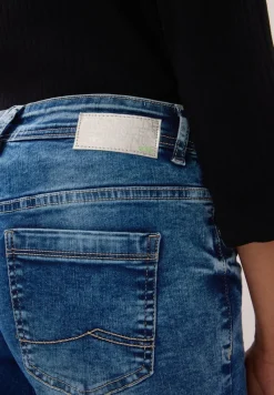 Cecil Jeans*Wide Leg Jeans mid blue used wash