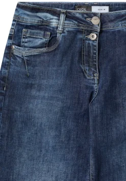 Cecil Jeans*Wide Leg Jeans mid blue wash