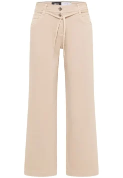 Cecil Jeans*Wide Leg Jeans mit Flare eggshell white