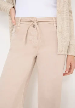 Cecil Jeans*Wide Leg Jeans mit Flare eggshell white