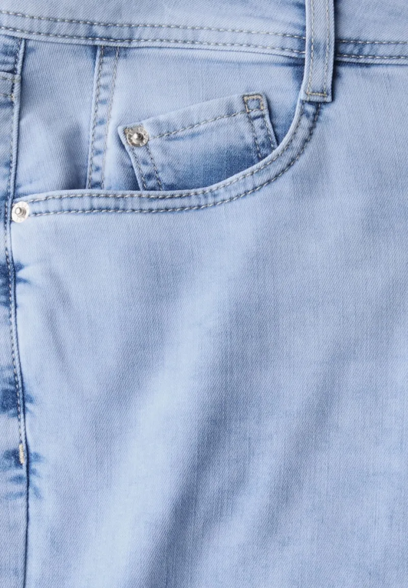 Street One Jeans*Wide Leg Jeans ultra bleach wash