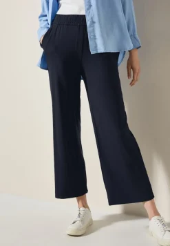 Cecil Shorts*Wide Leg Jersey-Hose universal blue