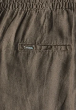 Street One Hosen*Wide Leg Leinenhose acron brown