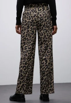 Street One Hosen*Wide Leg Leo Hose silk brown