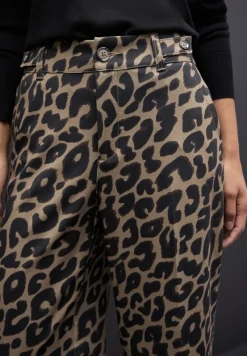 Street One Hosen*Wide Leg Leo Hose silk brown