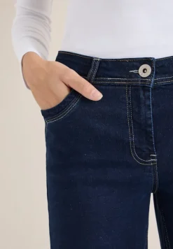 Cecil Jeans*Wide Leg Rinsed Jeans rinsed wash