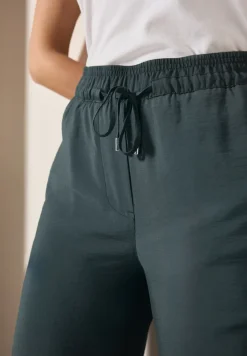 Cecil Hosen*Wide Leg Strukturhose slate khaki